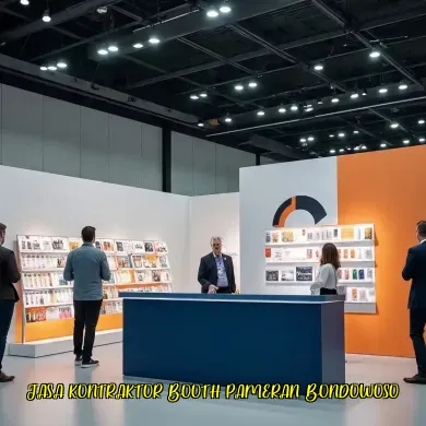 Jasa Kontraktor Booth Pameran Bondowoso